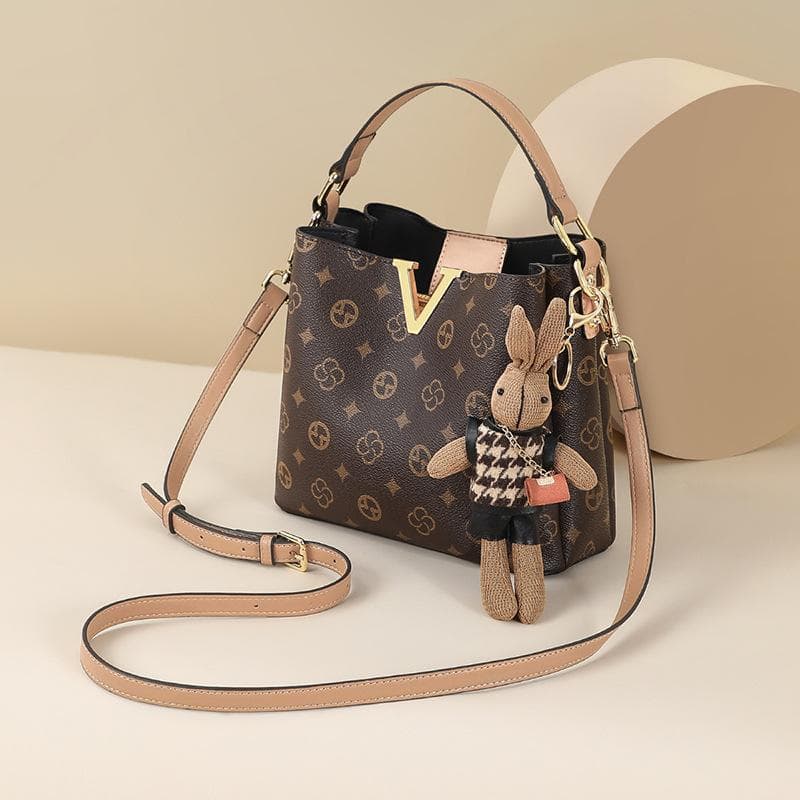 Bag Women's Bucket Bag Women's Bag High-grade Exquisite Single Shoulder Crossbody Bag Small Handbag