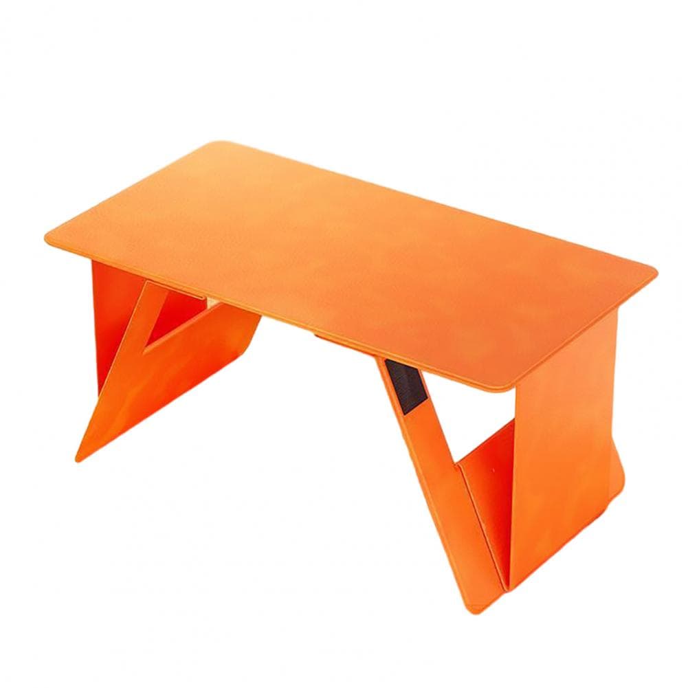 45*24*22cm Laptop Stand Foldable Computer Support Stand Adjustable Small Laptop Desk Stand Book Table Laptop Table For Bedroom orange