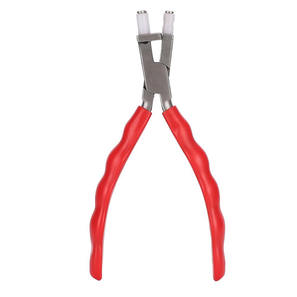 Double Flat&Round Nylon Jaw Pliers Bracelet Jewelry Making Tool (C Type)