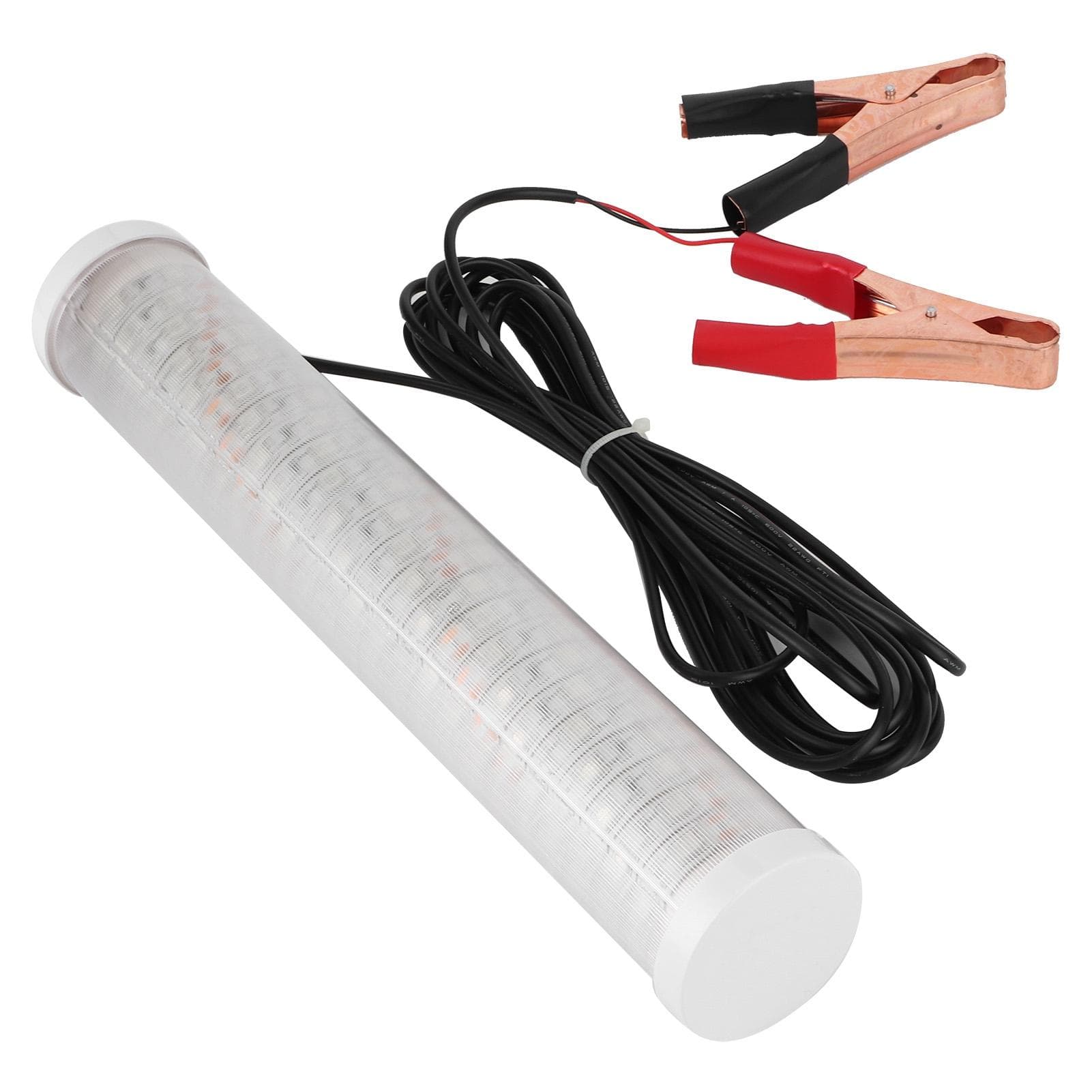 Underwater Fishing Attract Lure Light 30W LED Night Attraction Lamps for Boat Docks