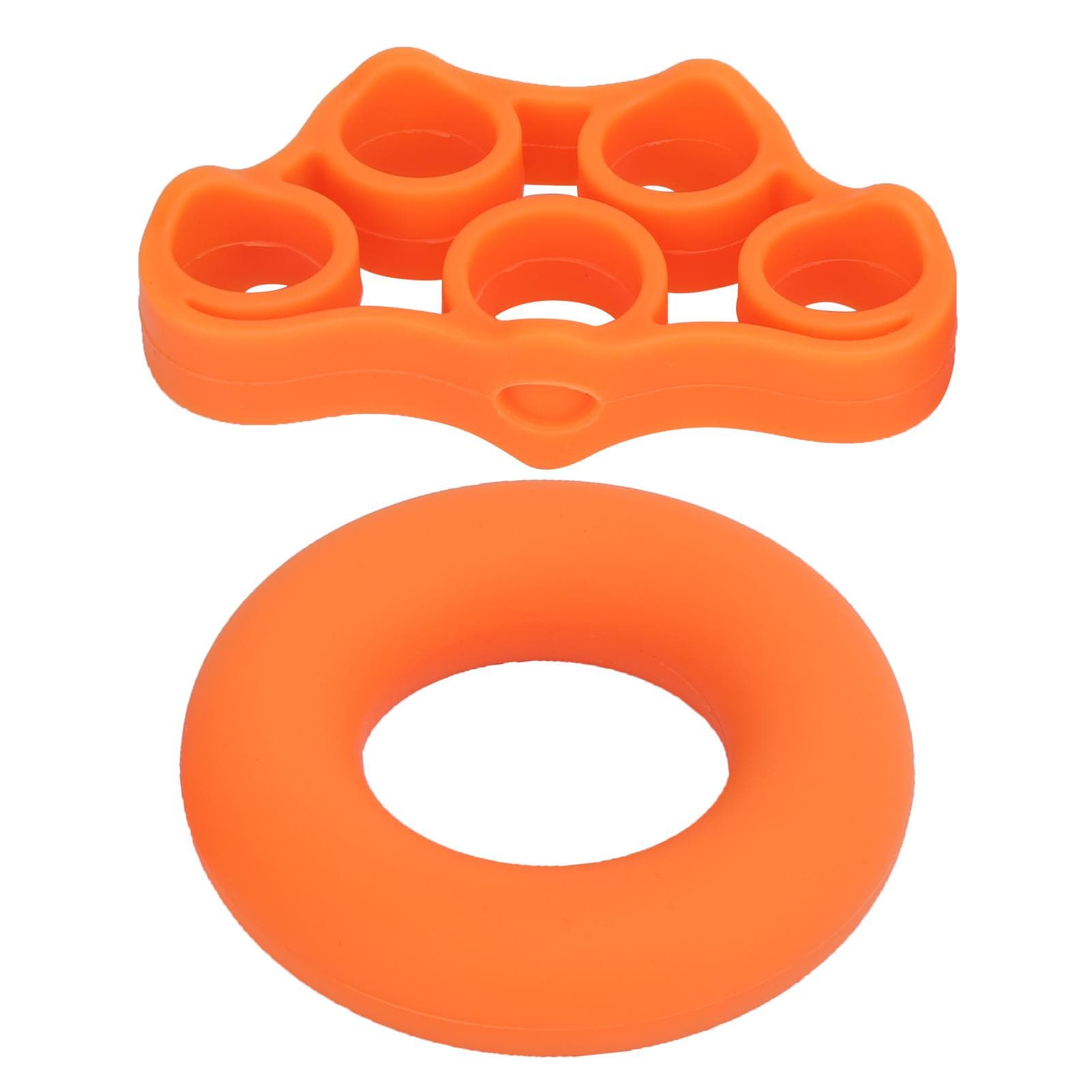 2Pcs Finger Trainer Hand Strengthener Stretcher Exerciser Silicone for Musician Guitarist