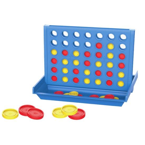 Parent Children Interactive Improve Concentration Fun Smooth Surface Stereoscopic Connection Four Chess Toddler Logic Game Educational Toy S