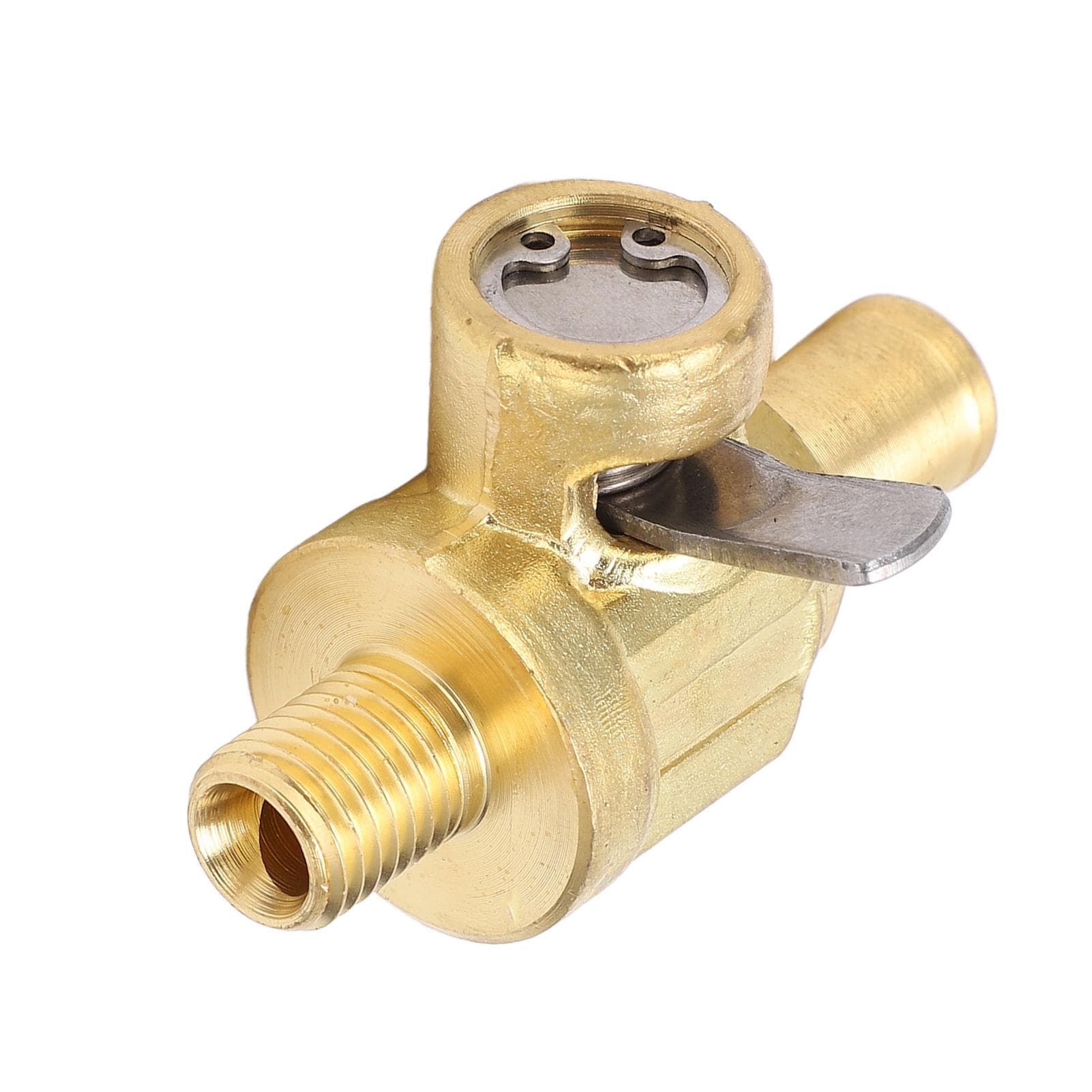 Engine Oil Drain Valve with Gasket Lever Clip M10?1.25 Stainless Steel Brass for Cars Light Trucks