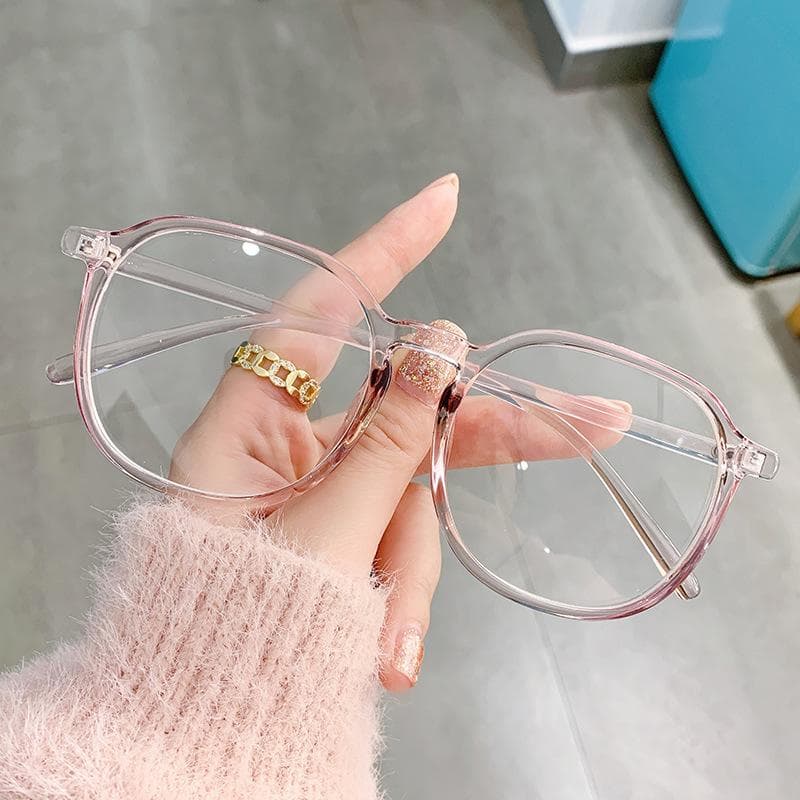 Fashionable Plain Mirror for Men and Women Without Makeup, Trendy Flat Mirror, Internet Celebrity Douyin's Same Style Myopia Mirror -550