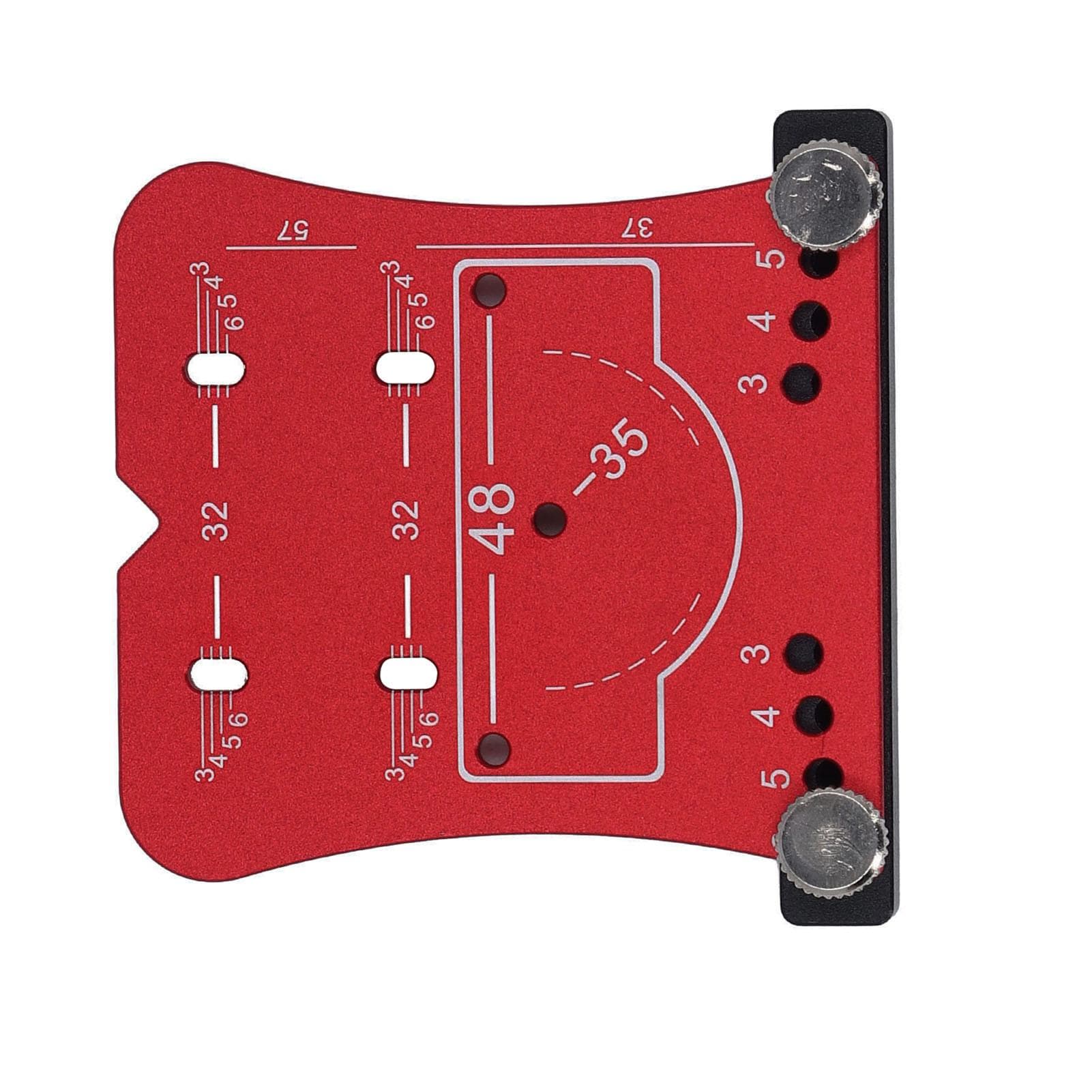 35mm Hinge Hole Jig Aluminum Alloy Drilling Guide Template Woodworking Punching Locator for Cabinet