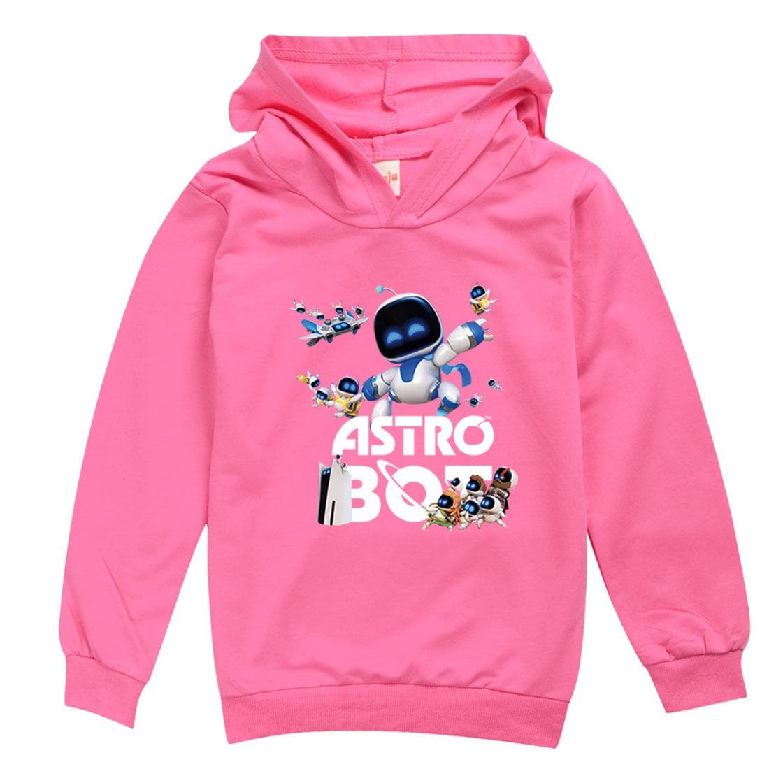 2025 Game Astro Bot Hoodie Kids Comic Clothes for Teens Girl Pullover Long Sleeve Coats Boys Soft Fabric Outerwear Children Clothing 110