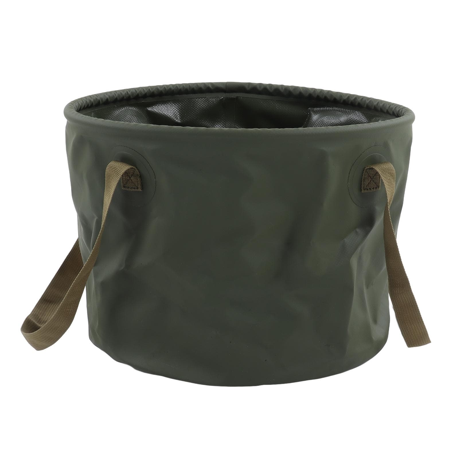 20L Collapsible Bucket Lightweight Space Saving Multifunctional Green Portable Bucket for Outdoor