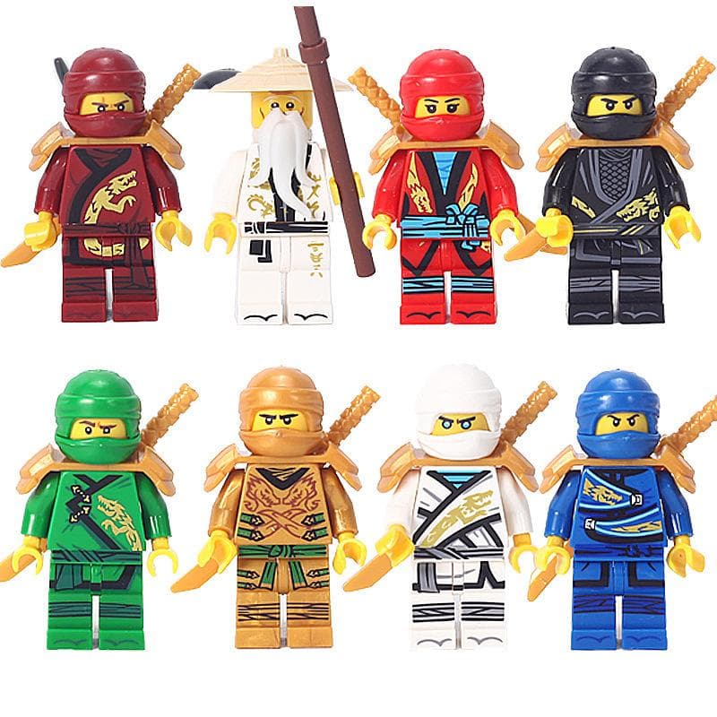 Movie Action Mini figures Building Blocks Bricks Model Set Kids Educational Gift for Children's Day No Box
