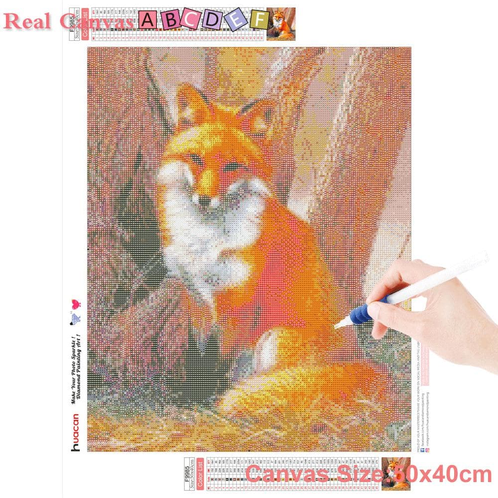 5D Diamond Painting Full Display Little Dog Diamond Embroidery Full Round Cross Stitch 20X30CM