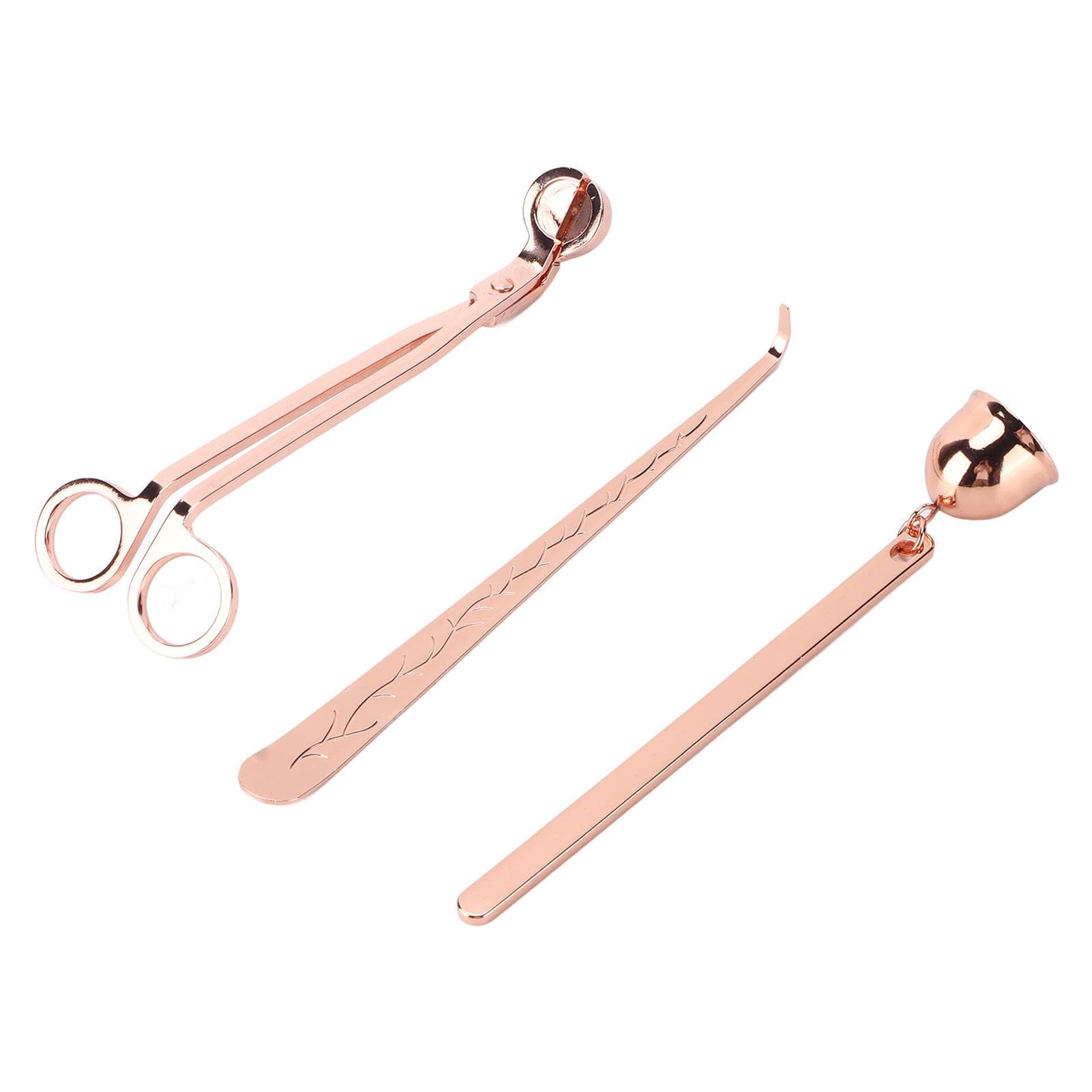 3pcs Wick Trimmer Convenient Practical Durable Decorative Attractive Candle Supplies for Home