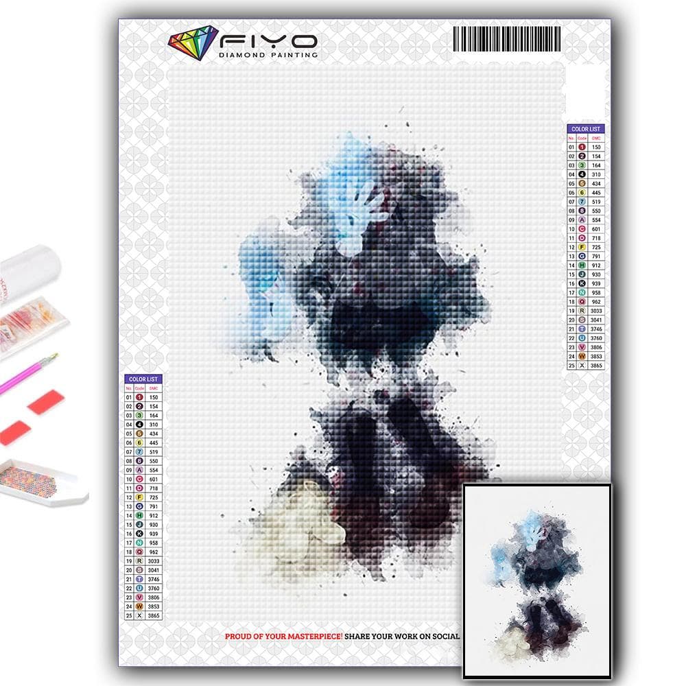 Diamond Painting Anime My Hero Academia Embroidery Cross Stitch Rhinestone Home Decor Full Square 20X30CM