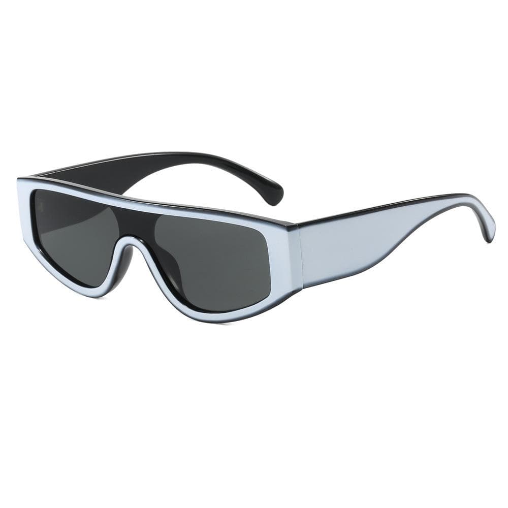 Sexy Cat Eye Sunglasses Women Vintage Punk Flat Top UV400 Protection Popular Stripe Outdoor Travel Eyewear
