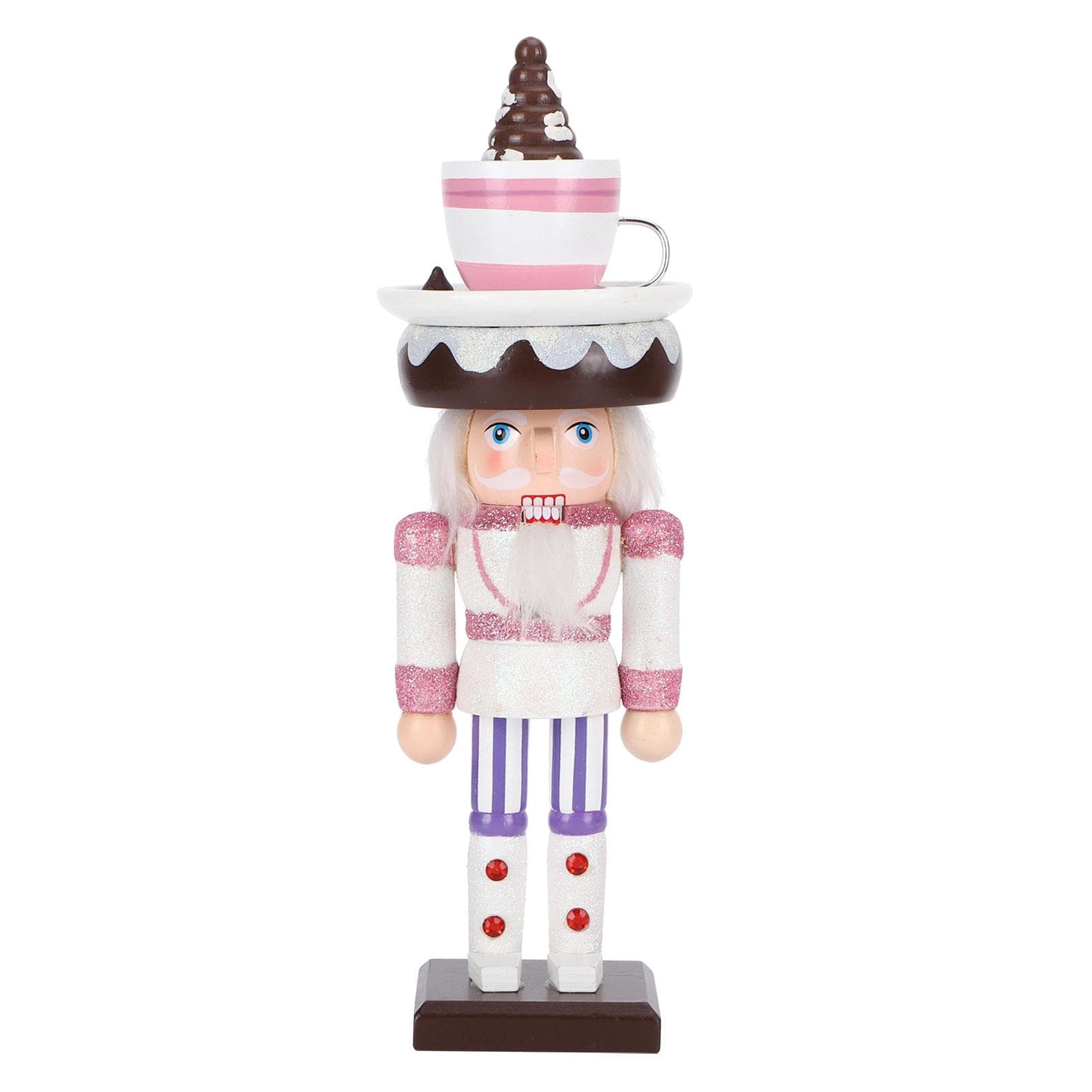 Home Wood Desktop Figures Handcraft Decoration Ornament Gift for Living Room Office