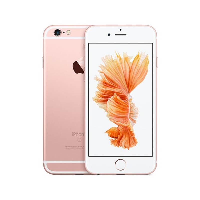 Refurbished Original Apple iPhone 6S Plus 2GB RAM 16/32/64/128GB ROM Mobile Phone With Single SIM 128GB simple set rose gold