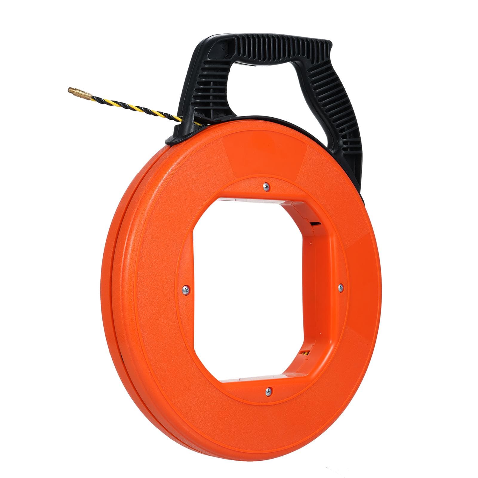 Electrical Wire Puller, 100FT Polyester Electrical Fish Tape, Fish Tape Wire Puller with High orange
