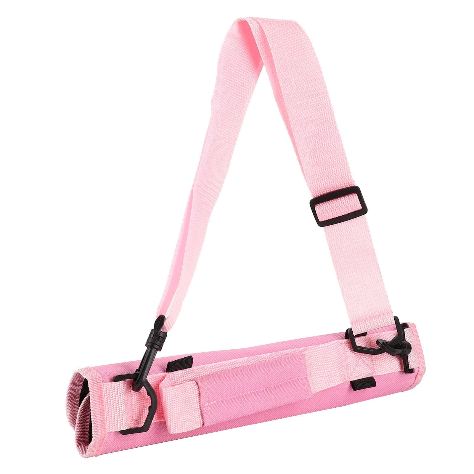 Portable Golf Club Bag Half Sleeve with Adjustable Shoulder Strap Golfer AccessoryPink
