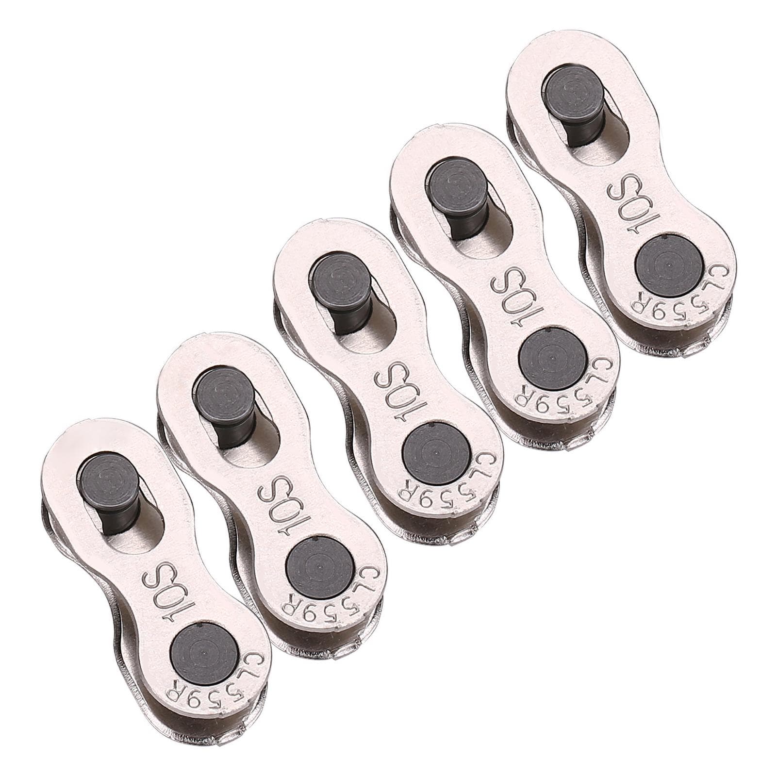 5 Pairs Heavy Duty Bike Quick Release Chain Mater Link Magic Joint Connector for 8/9/10 Speed 10 speed