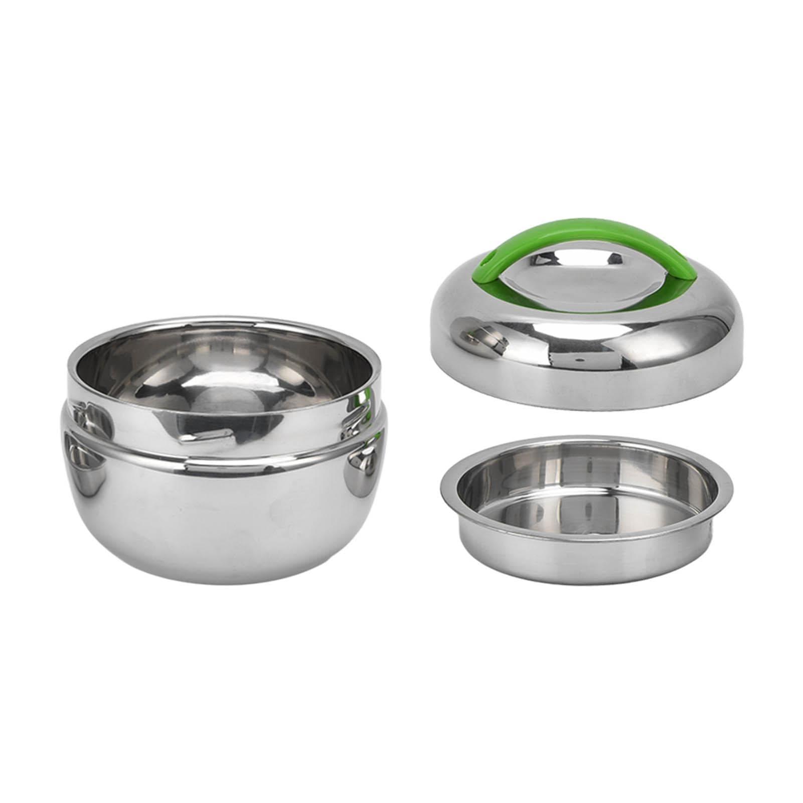 800ml Stainless Steel Thermal Lunch Container Insulated Wide Mouth Lunch Box for Students Office L(for 6.5-9kg)