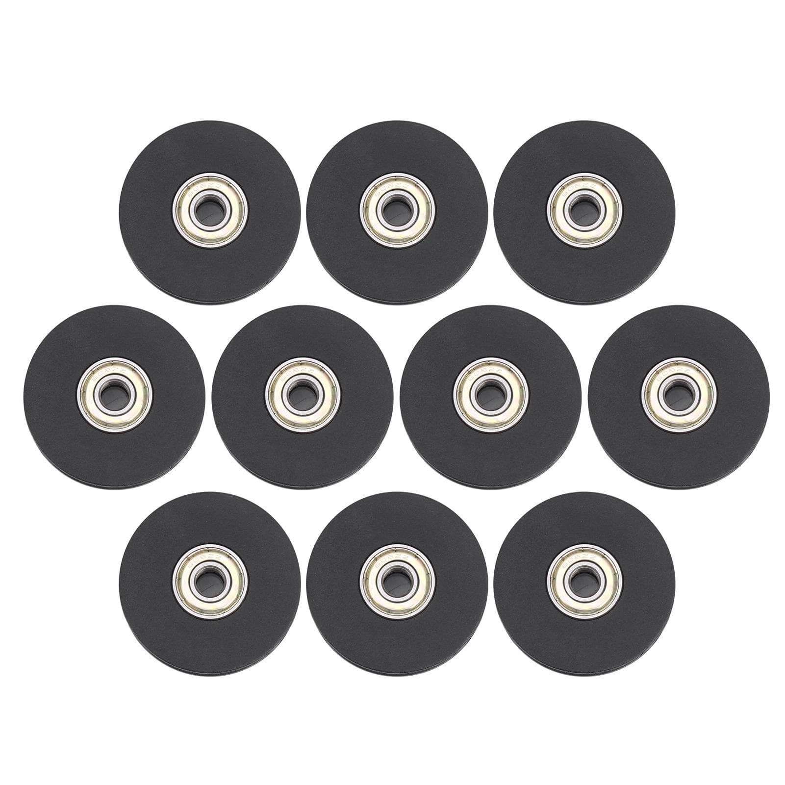 10pcs 50mm Nylon Fitness Bearing Pulley Home Gym Attachments Exercise Strength Training Accessory