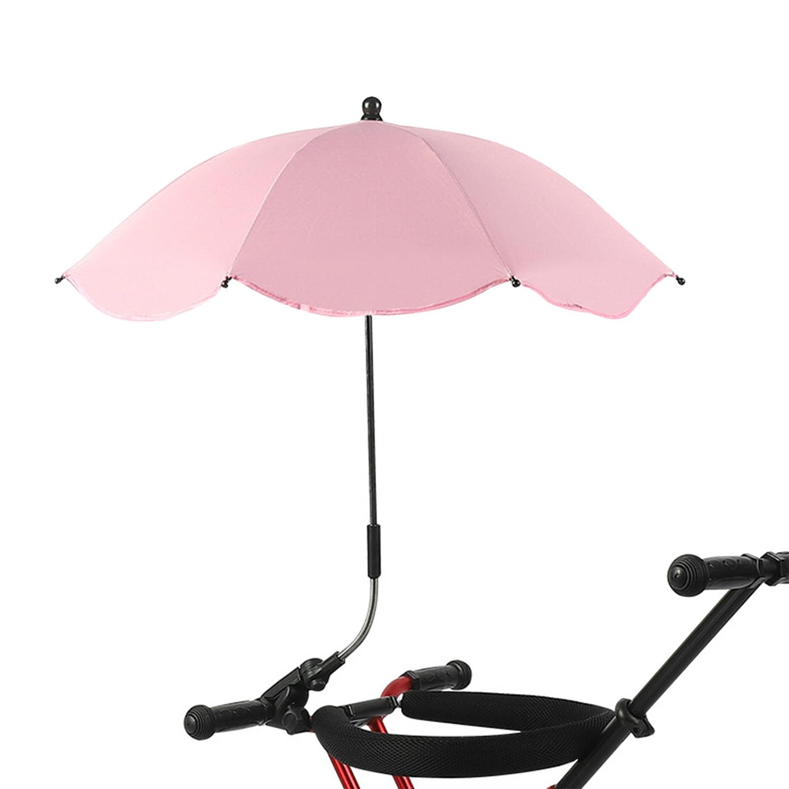 Chair Umbrella with Clamp Portable Umbrellafor Patio Strollers Blue