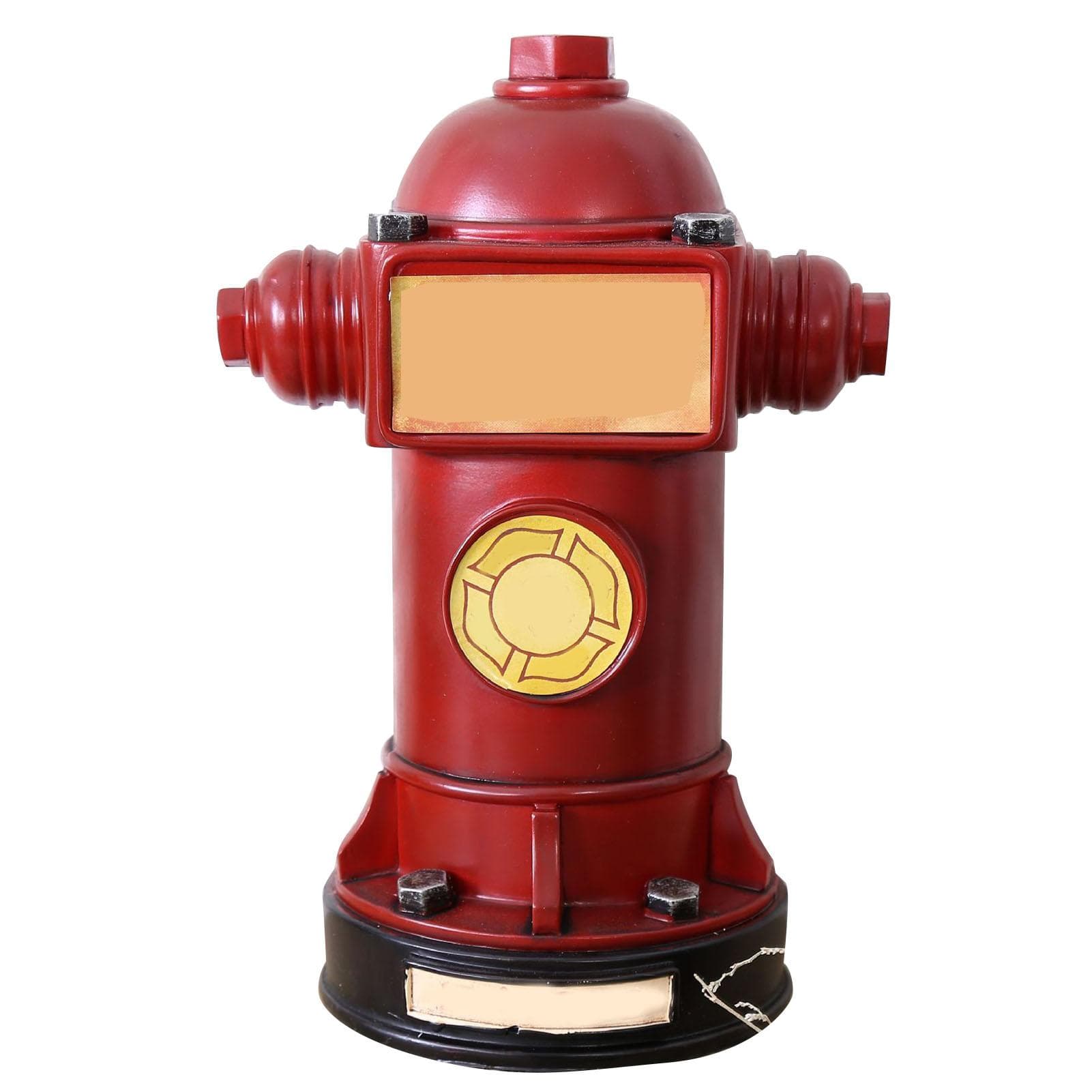 Piggy Bank Retro Fire Hydrant Piggy Bank Fire Hydrant Money Coins Box Unique Money Savings Jar Home