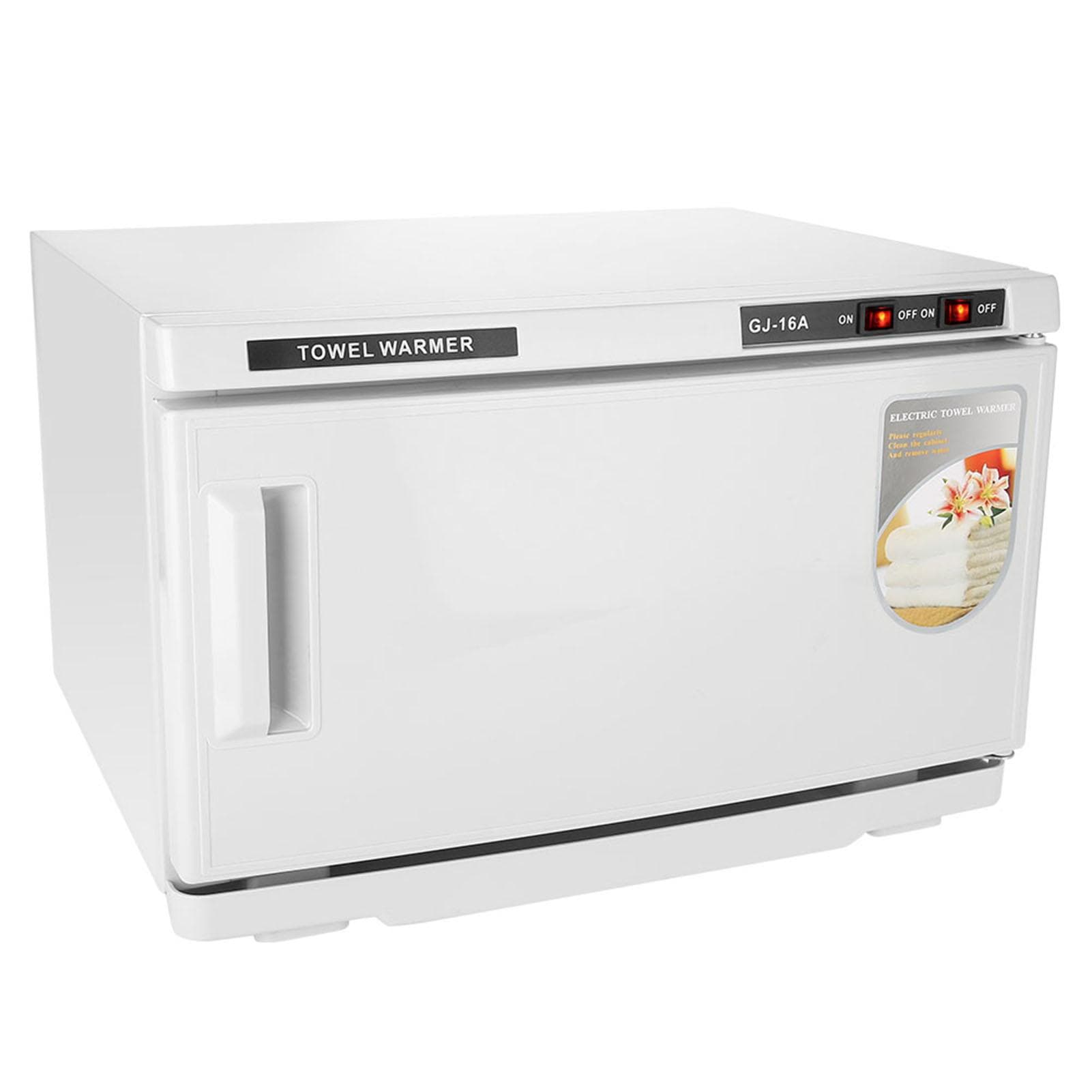 16L UV Heating 2 In 1 Towel Warming Cleaning Cabinet Clean Machine UK Plug