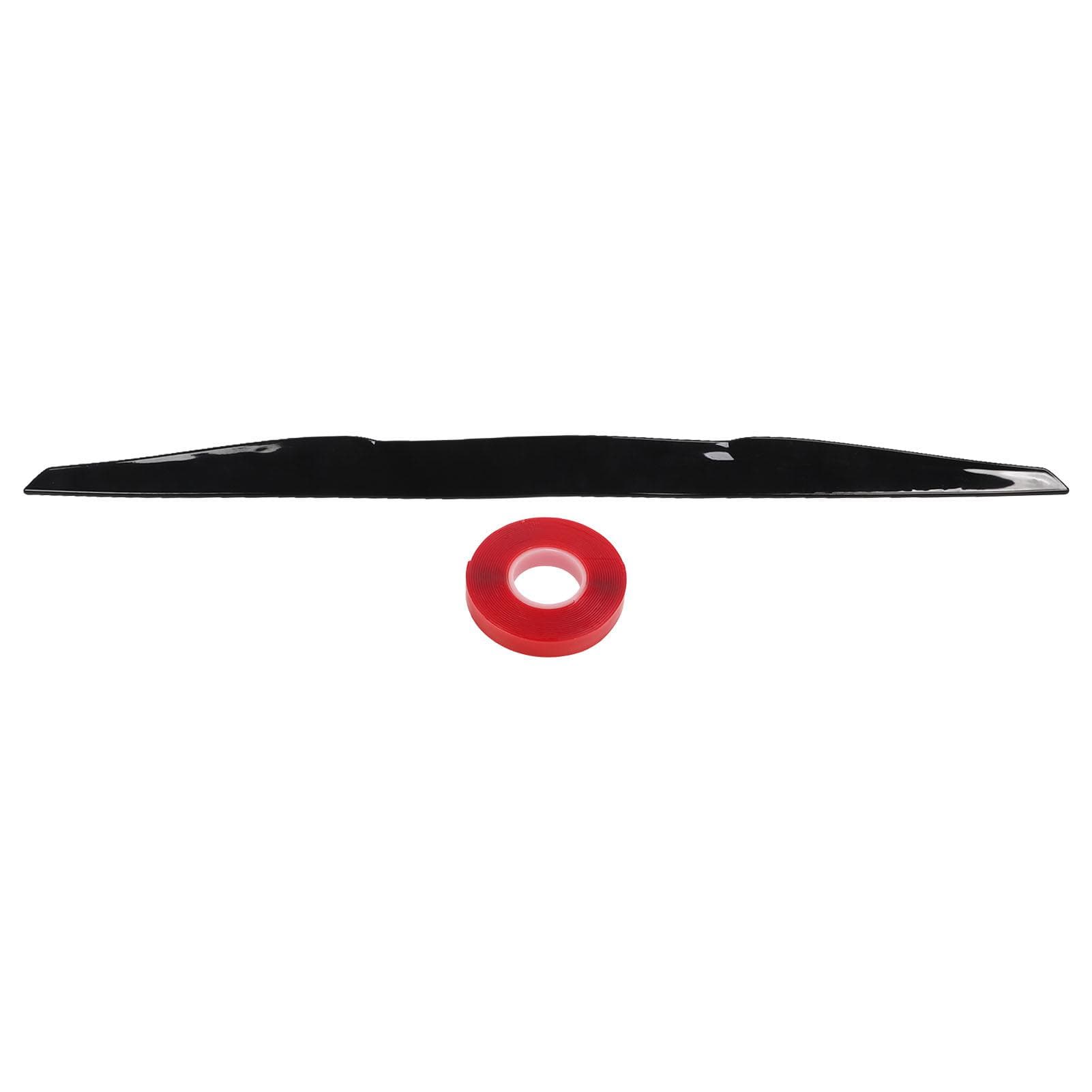 99cm Rear Trunk Spoiler Increase Driving Stability Reduce Wind Resistance Universal for Cars Glossy black