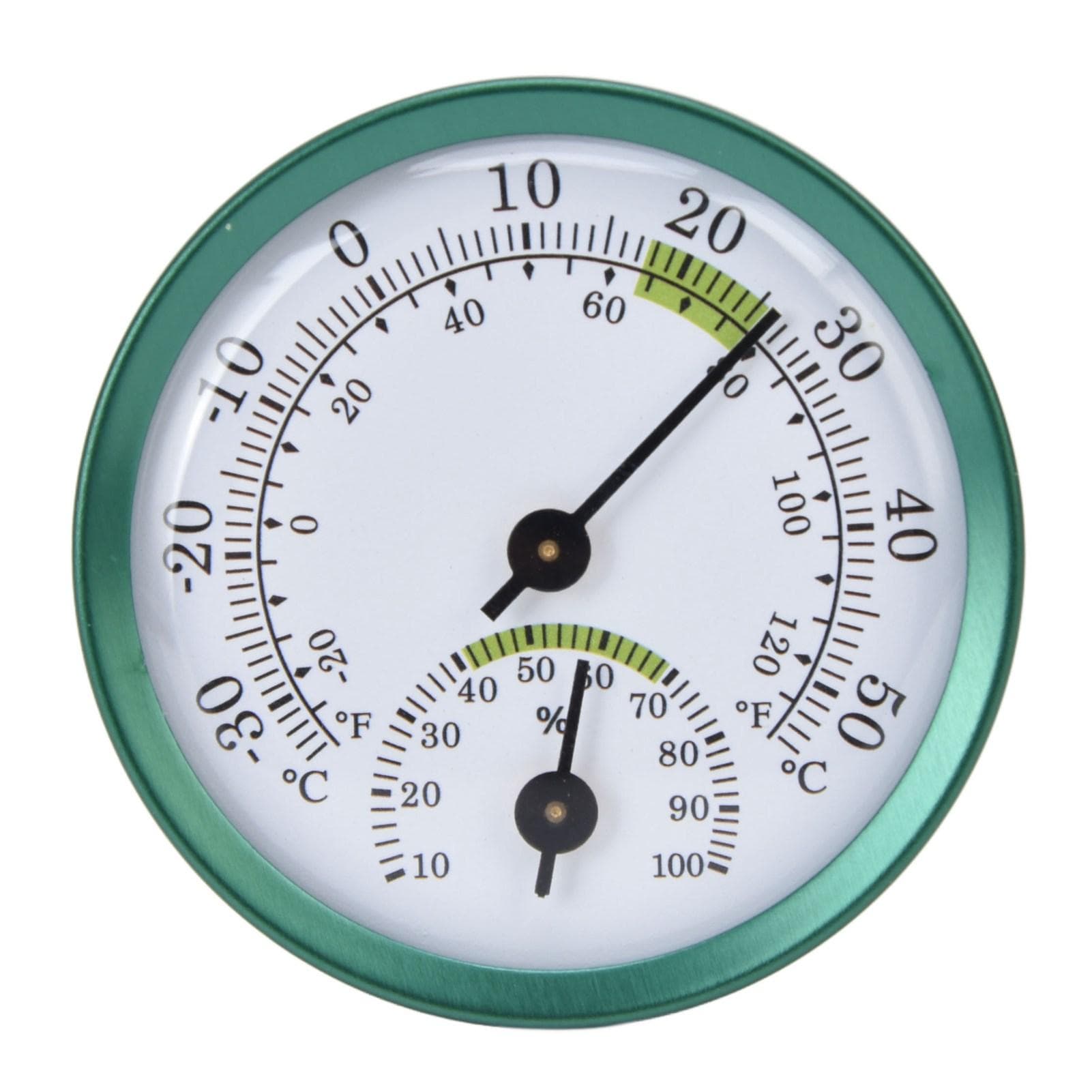 Temperature Humidity Meter Mini Wall Hanging Thin Transparent Dial Large Screen Temperature