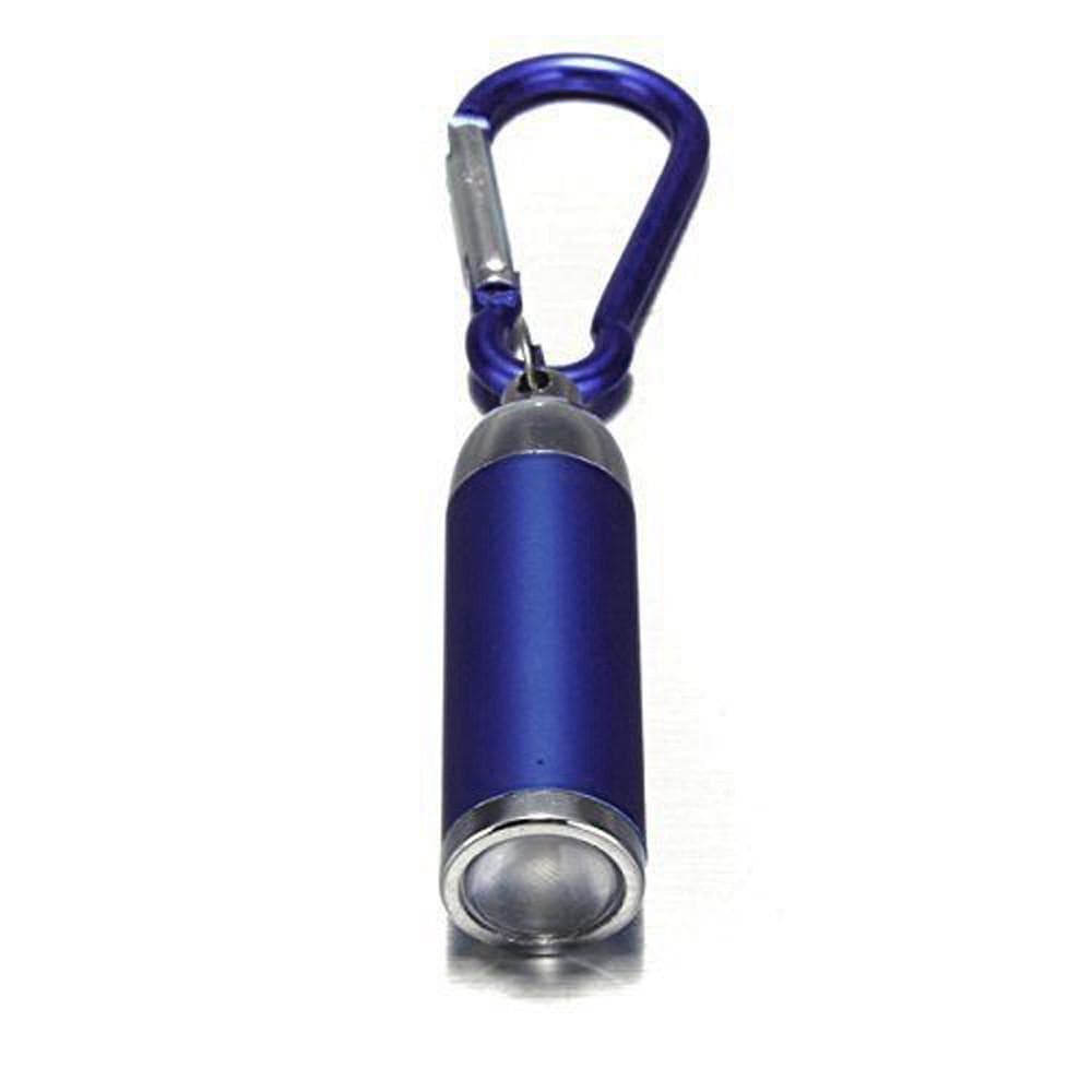 (Joy choose)Ultra Bright Mini LED Campingt Torch Keyring Portable KeyChain One size blue