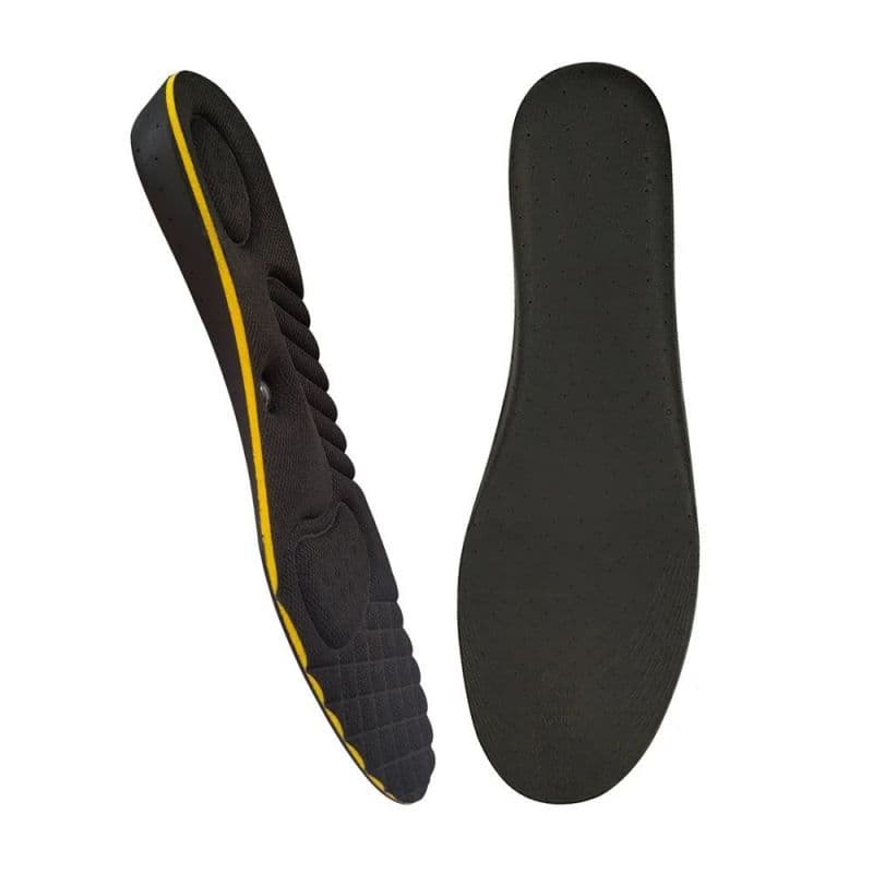 Magnet Massage Height Increase Insoles For Women Men 2/3/4/5 Cm Up Invisiable Arch Support Orthopedic Insoles Heighten Lift 5cm black