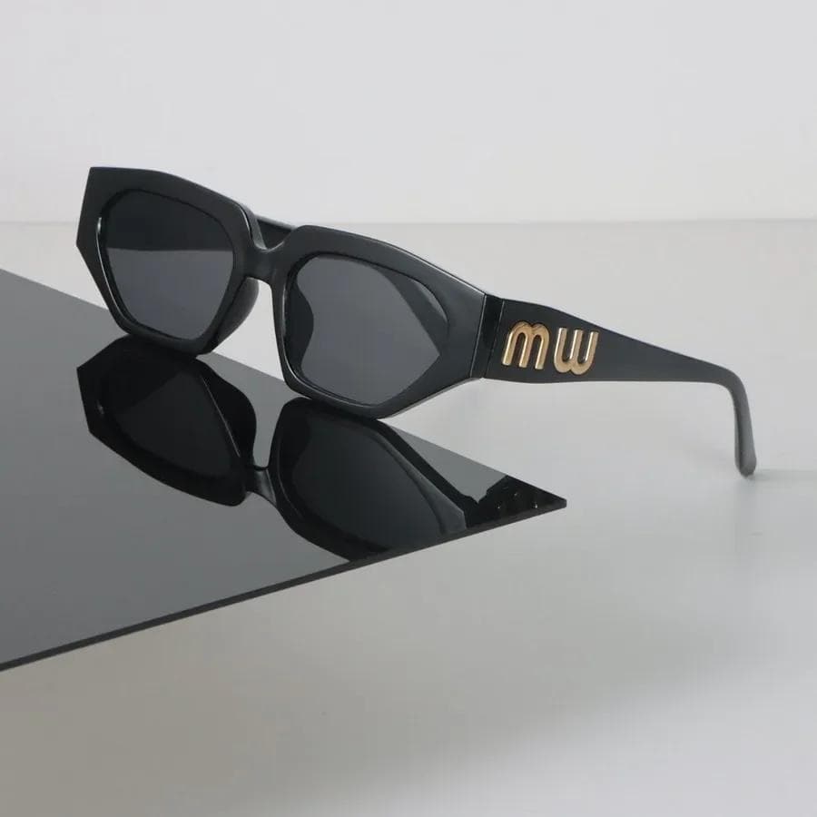 Vintage Rectangle Sunglasses for Women Men Fashion Casual Luxury Designer Brand UV Protection Other