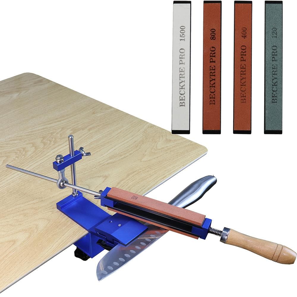 Portable Cutter Sharpener Professional Metal Kitchen Sharpening System Tools Fix-angle Whetstone Set A
