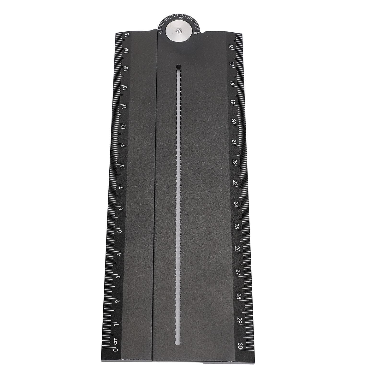 Aluminum Multi Ruler Multifunctional Angle Meter for Circle Arc Parallel Line Drawing