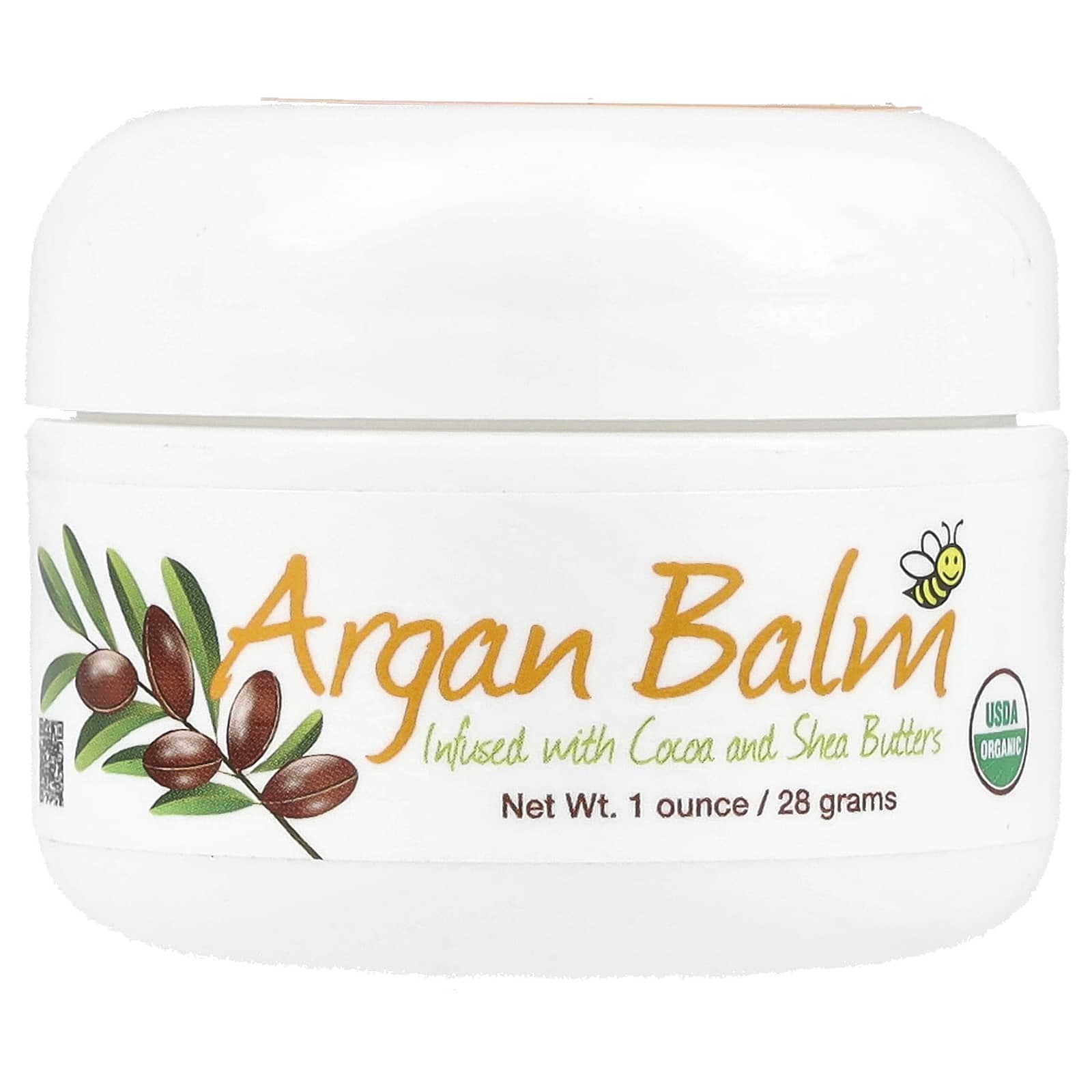 Sierra Bees, with Argan Balm, Cocoa & Shea Butter, 1 oz (28 g)