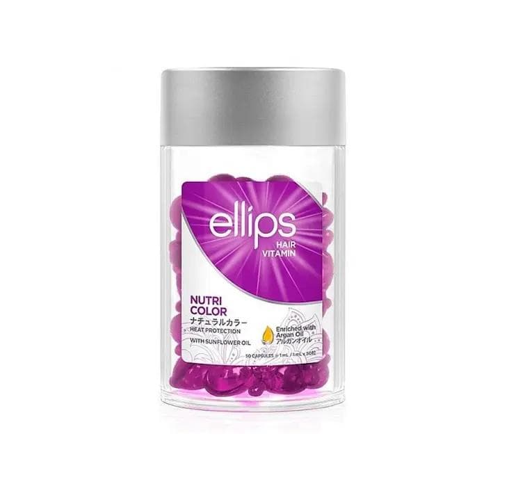 Vitamins-oil for hair Radiance color Nutri color with triple care Ellips 50 pcs