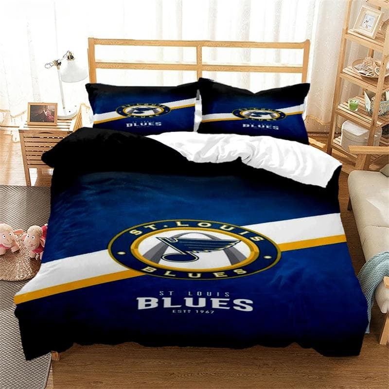 Fashion Casal Ice Hockey All Season Duvet Cover Set with Pillowcase Home Textile Twin Full Queen King Children's Gift 135X200cm-2pcs