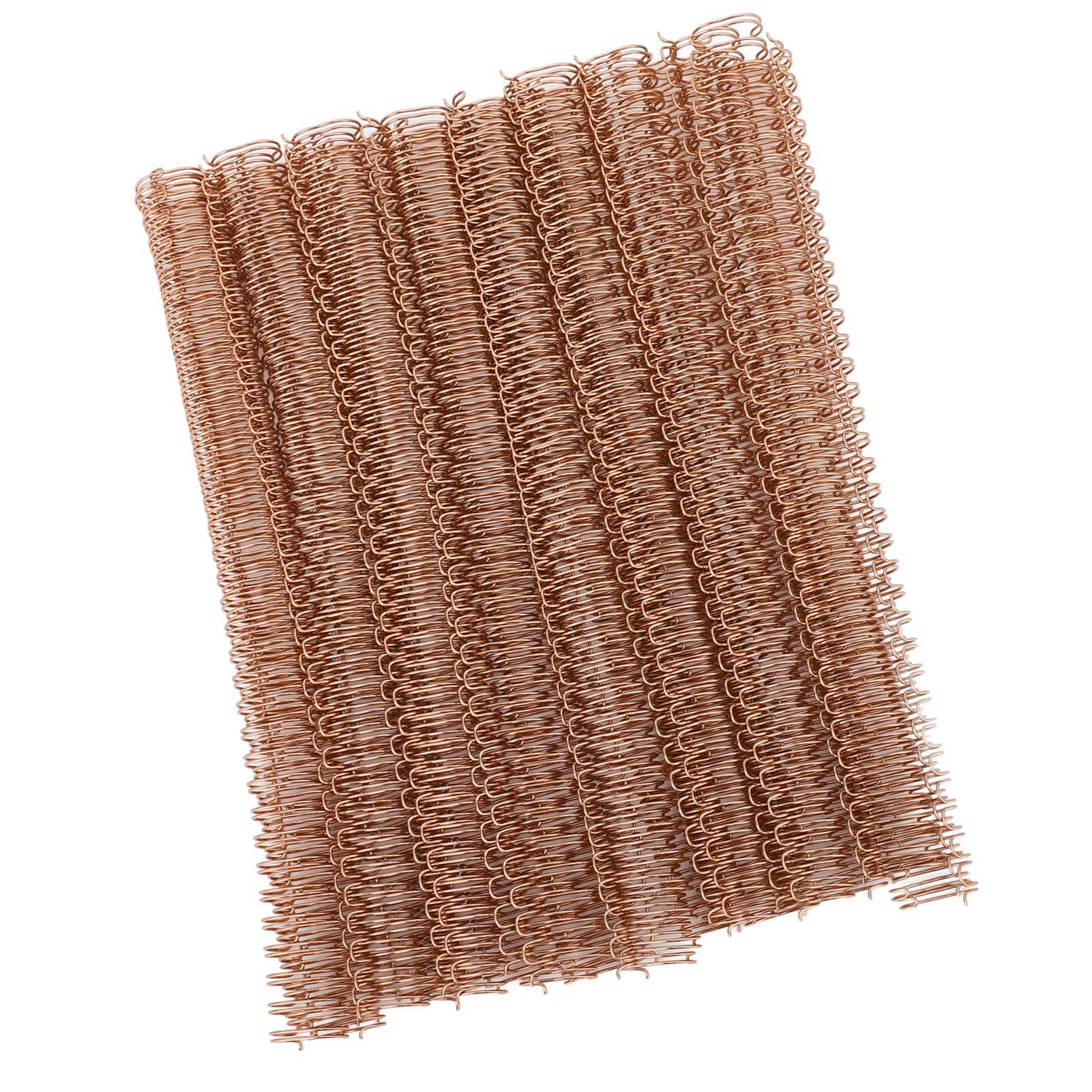 100pcs 916inch Wire Binding Spines 120 Sheet Capacity Spiral Double Loop Binding Twin Loop Wires