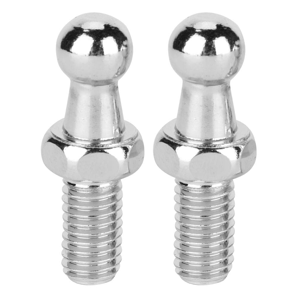 2Pcs CNC Aluminium Alloy Ball Stud Bolt for Gas Struts Ball Ended Bonnet (M8)