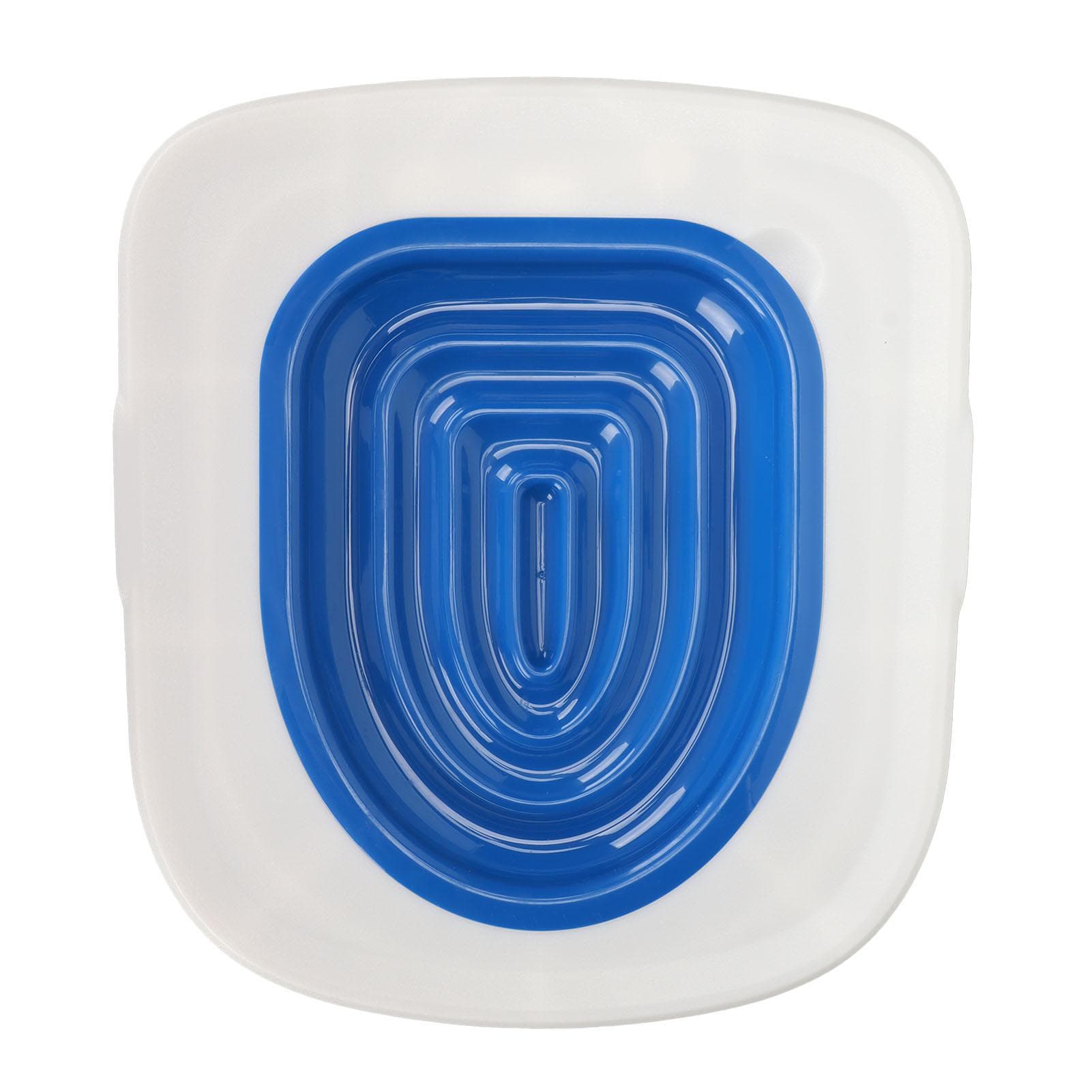 Cat Toilet Training Kit Universal Reusable Environmentally Friendly Cat Toilet Trainer for Pet blue