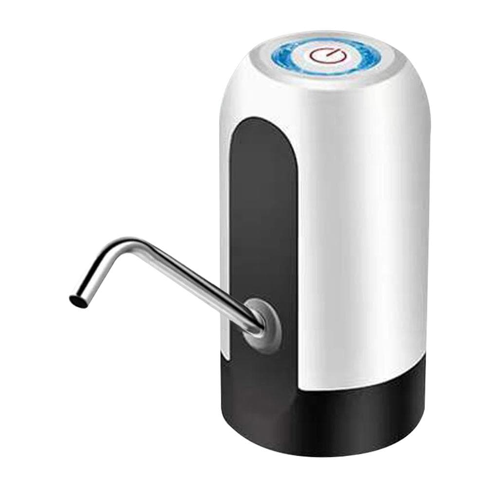 Electric Portable Water Dispenser Pump USB Rechargeable Water Pump Auto Switch Drinking Dispenser white