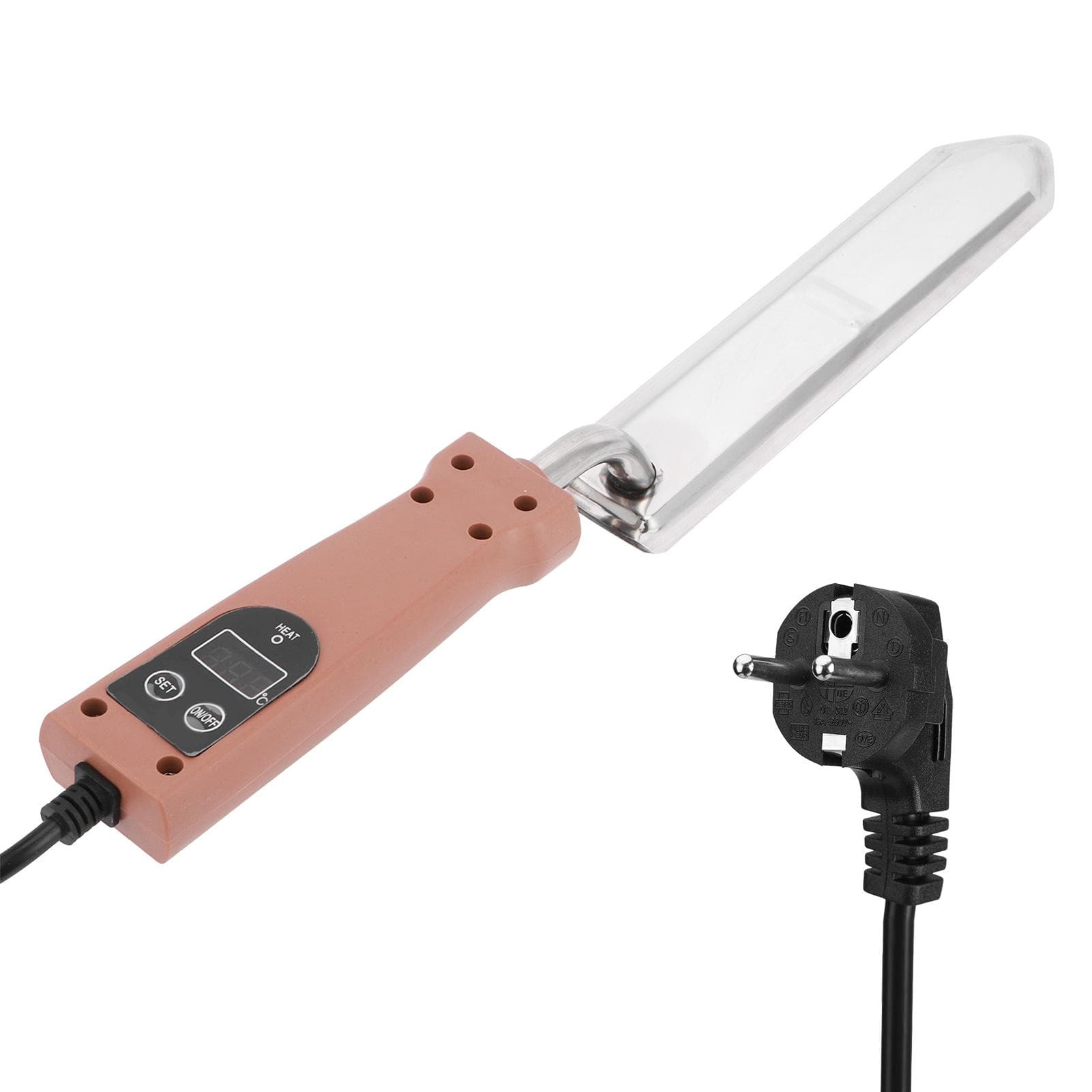 Electric Honey Cutter 50-180 celsius Temperature Control Honey Cutting Knife Beekeeping ToolsUK Plug 220V