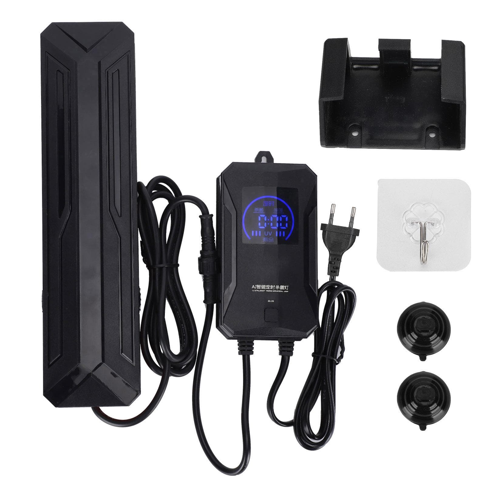 Fish Tank Germicidal UV Light Algae Removal Smart Timing Lights for Home Aquarium