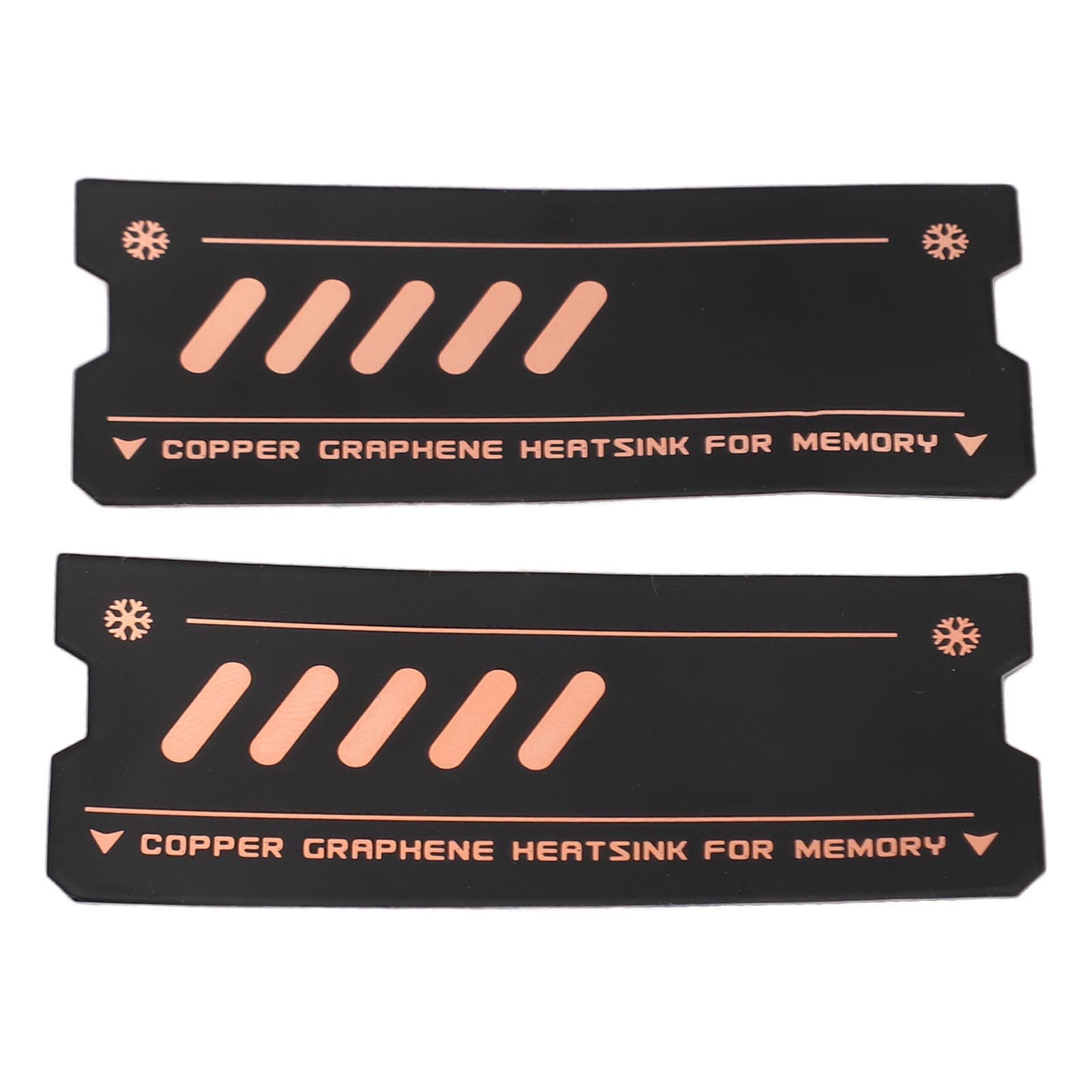 Laptop Memory Heatsink Dual Layer Graphene Copper Foil Random Access Memory Cooler for DDR5 DDR4
