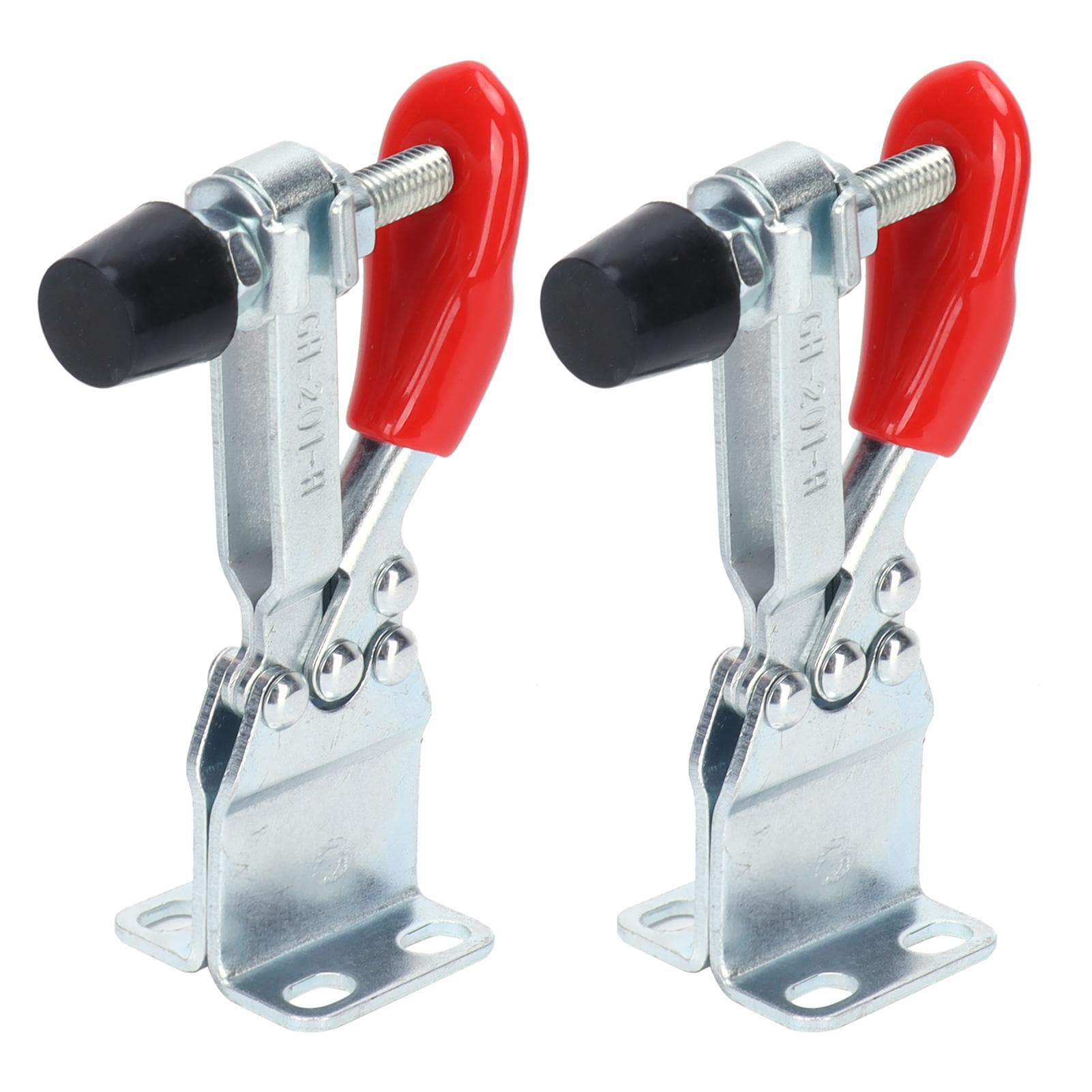 2 Set Small Toggle Clamps Quick Release Horizontal Clamp Hand Tools Home Decoration