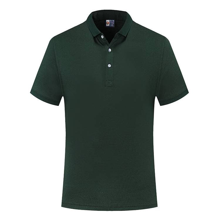 HBT 609 200G cotton pique secondary collar lapel polo shirt 2XL