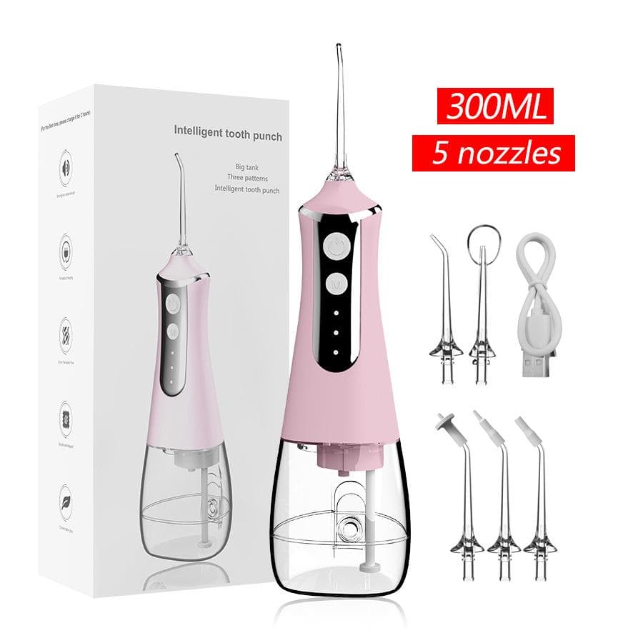 Convenient Tooth Flusher, Household Electric Tooth Washer, Calculus Removal, Water Floss, Oral Tooth Cleaner