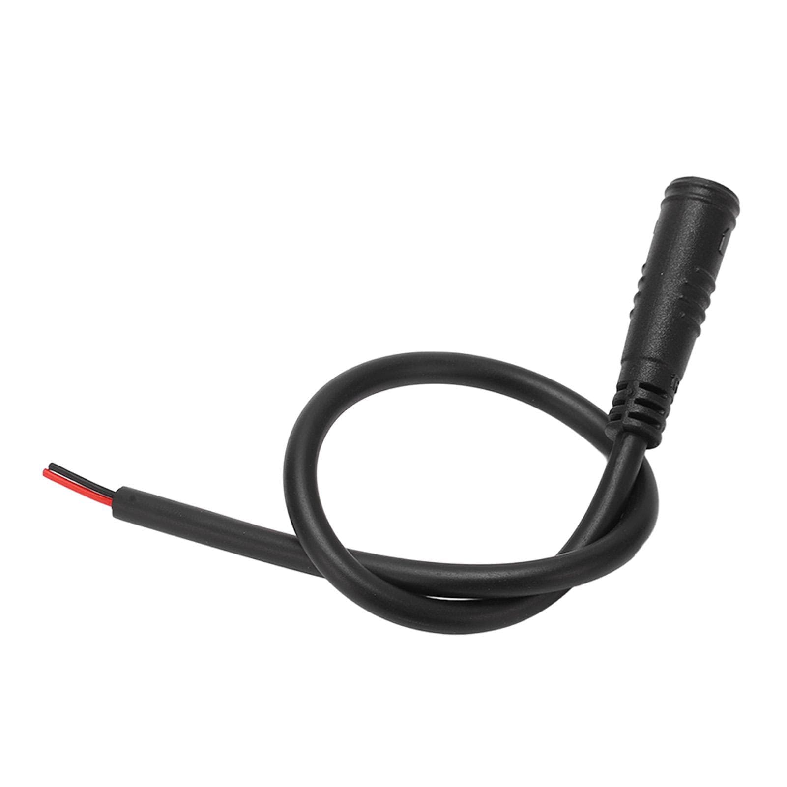 2 Pin Female Electric Bike Extension Cable for Light Waterproof Electric Bike Extension Wire 200V