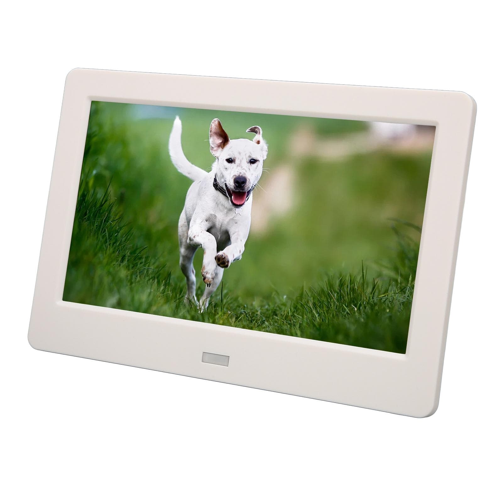 7inch HD Digital Photo Frame Clock Calendar MP3 Music Photo Playback Dual Control Electronic Photo UK Plug
