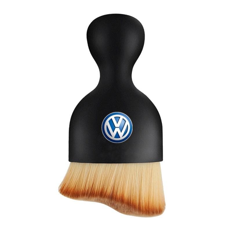 2026 Hot For Volkswagen VW Car Interior Cleaning Soft Brush With Car Wash Towel Microfiber Cleaning Rag Cloth For VW Volkswagen