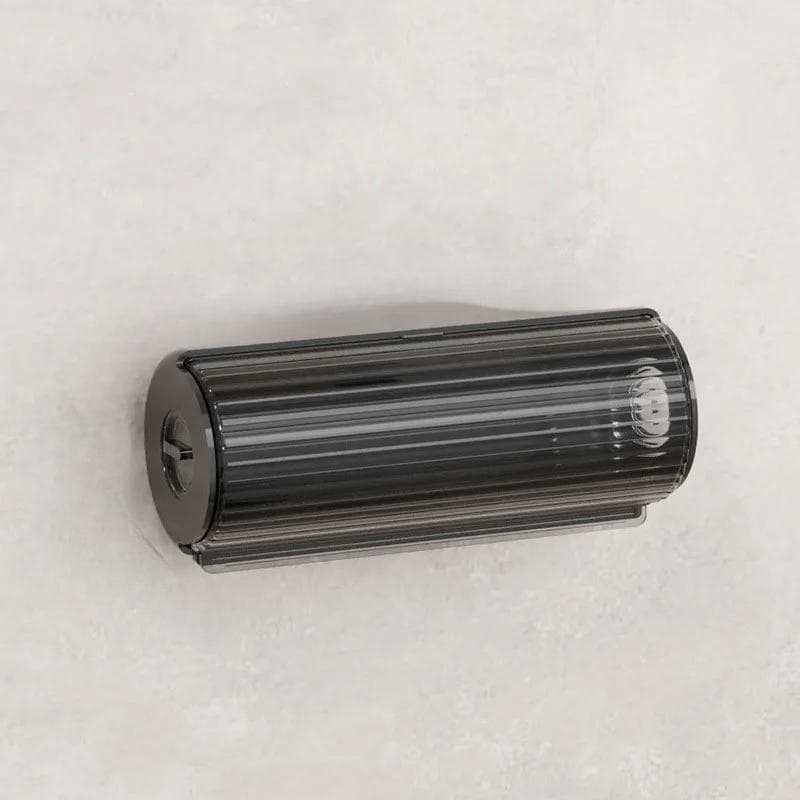 Garbage Bag Dispenser Trash Bags Storage Box Kitchen Bathroom Wall Mounted Punch-Free Disposable Plastic Trash Bags Container black